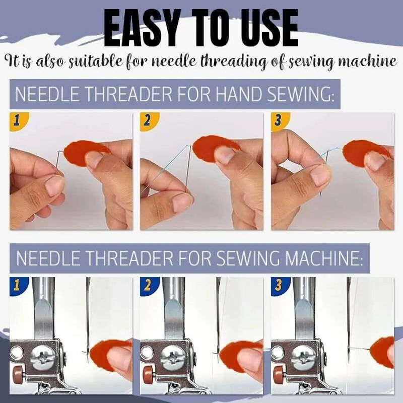 BowLift | Simple Needle Threader – No Frustration & No Eye Strain