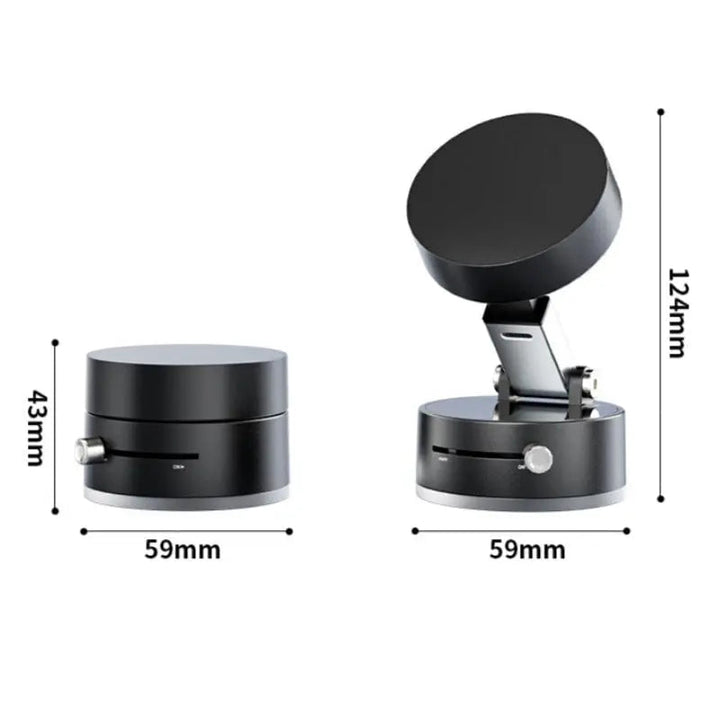 BowLift | Foldable Magnetic Phone Holder with Strong Vacuum Adhesion