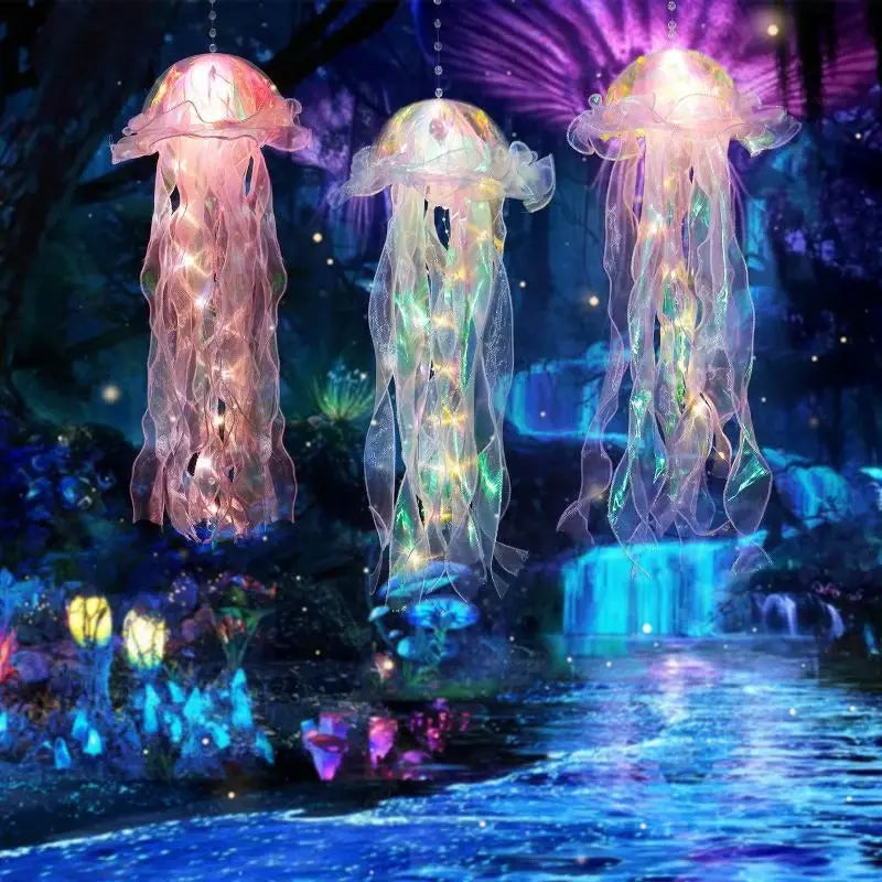 BowLift | Fascinating Jellyfish Night Lamp – Magical Ocean Light