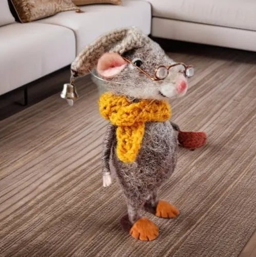 BowLift | Handmade Felt Mouse – A Touch of Magic for Your Home