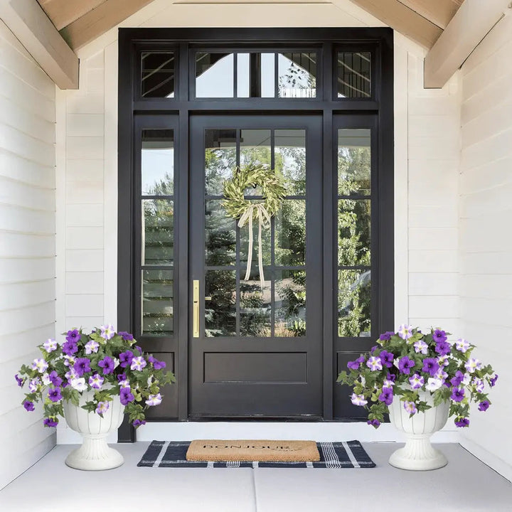 BowLift | Artificial Spring Petunias made of Silk – Perfect for Calm Home Accents