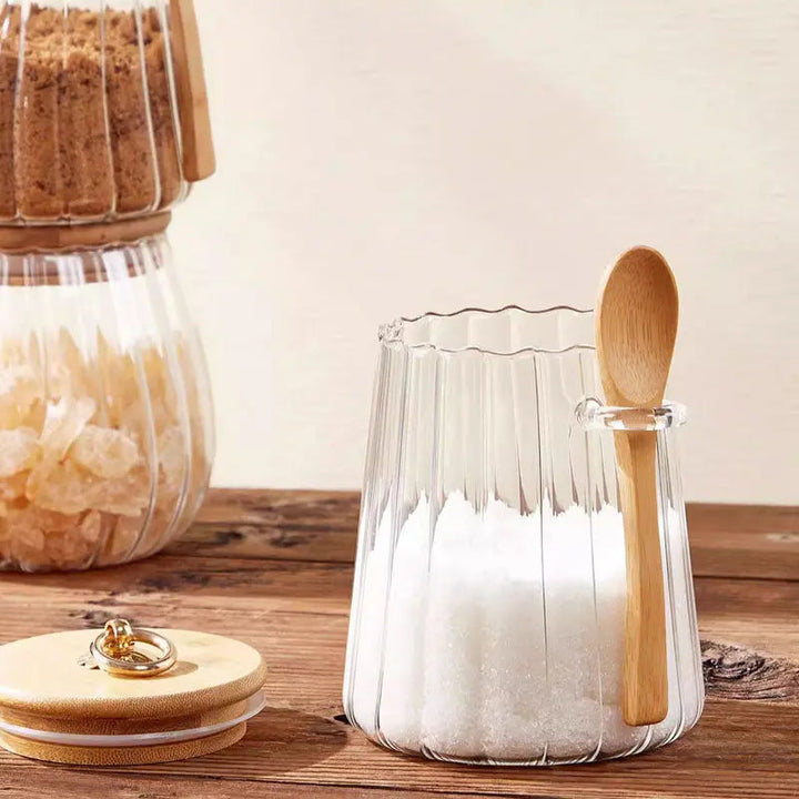 BowLift | Airtight Tea & Sugar Jar – Keeps the contents fresh & dry