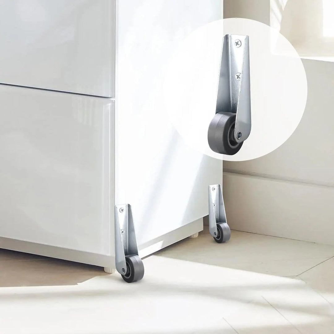 BowLift | Swivel Door Roller with Long Bracket – Quiet & Scratch-Free