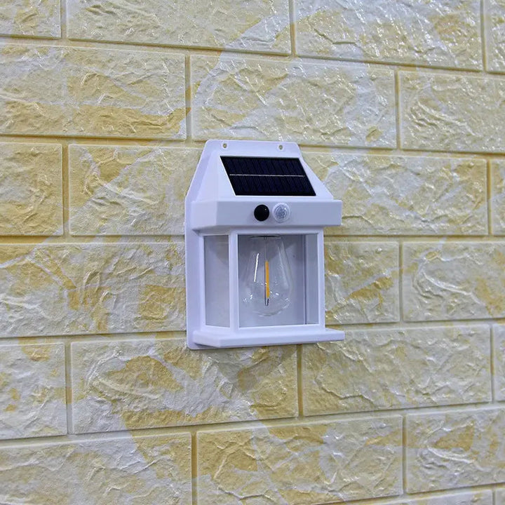 BowLift | Solar wall light for outdoor use – With motion sensor & twilight automation