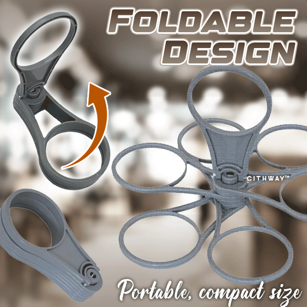 BowLift | Portable Foldable Drink Holder for up to 6 Drinks