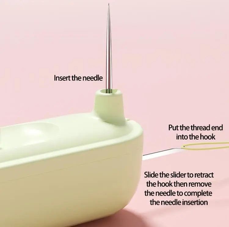BowLift | 2-in-1 Portable Needle Threader & Seam Ripper