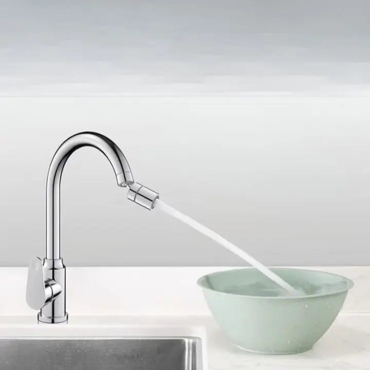 BowLift | 360° Faucet Attachment – Splash-Free with 2 Spray Modes