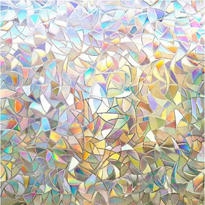 BowLift | 3D Rainbow Window Film – Privacy PRedection & Decoration without Adhesive
