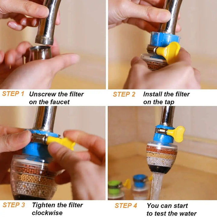 BowLift | Activated Carbon Water Filter – Clean Tap Water Directly from the Faucet