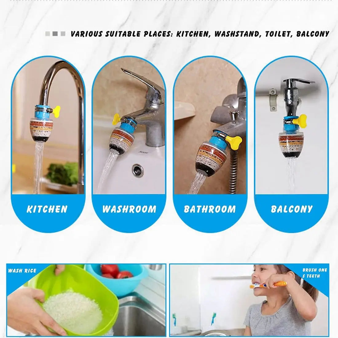 BowLift | Activated Carbon Water Filter – Clean Tap Water Directly from the Faucet