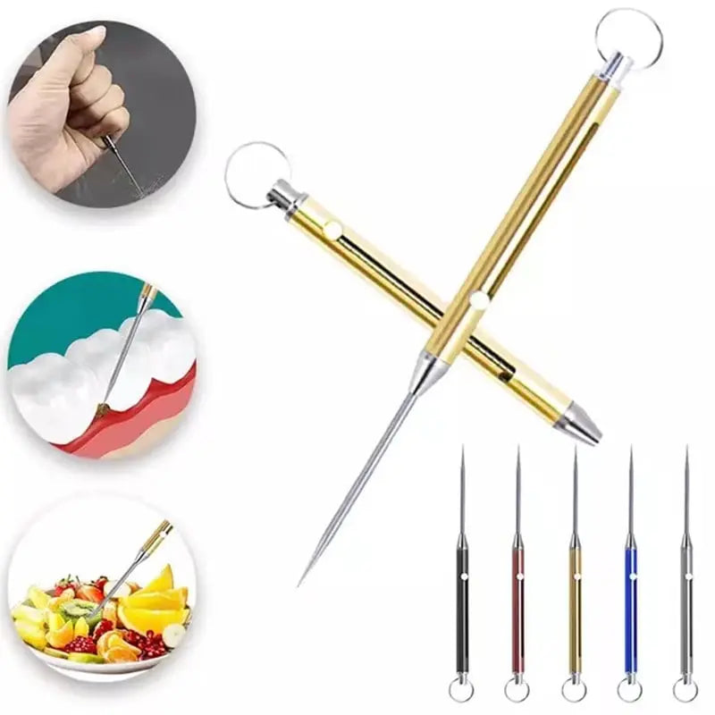 BowLift | Expandable Toothpick made of Titanium