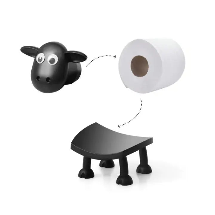 BowLift | Charming Sheep Toilet Paper Holder