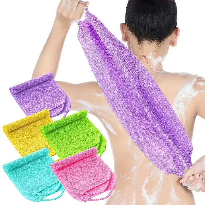 BowLift | Stretchable back brush bath towel