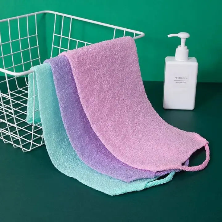 BowLift | Stretchable back brush bath towel
