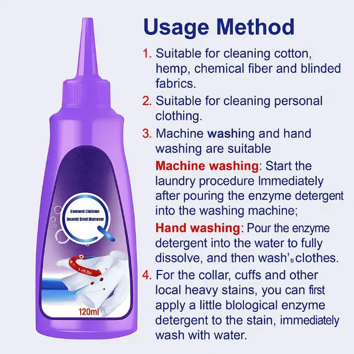 BowLift | Enzyme stain remover for delicate fabrics