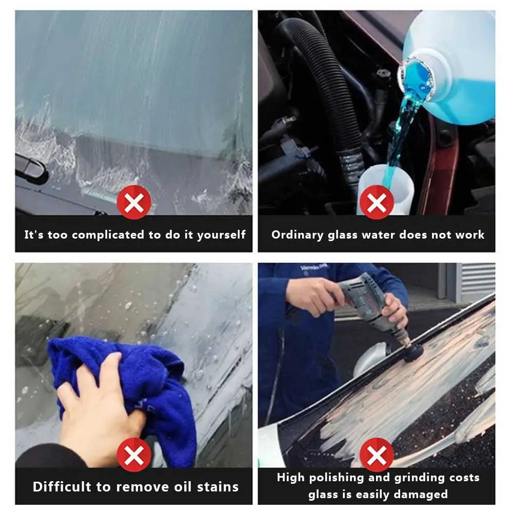 BowLift | Glass Oil Film Cleaning Wipes for Cars