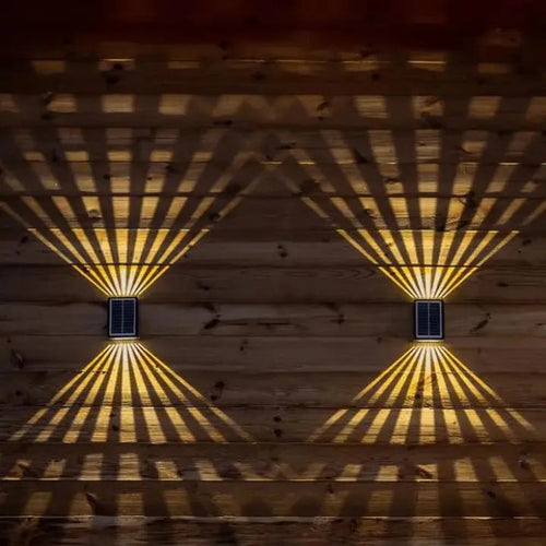 BowLift | Modern Solar LED Wall Light - Waterproof & Automatic