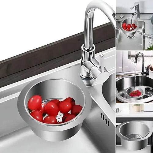 BowLift | Space-saving sink strainer