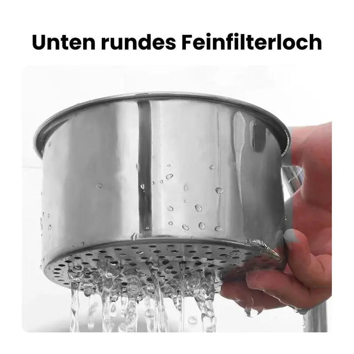 BowLift | Space-saving sink strainer
