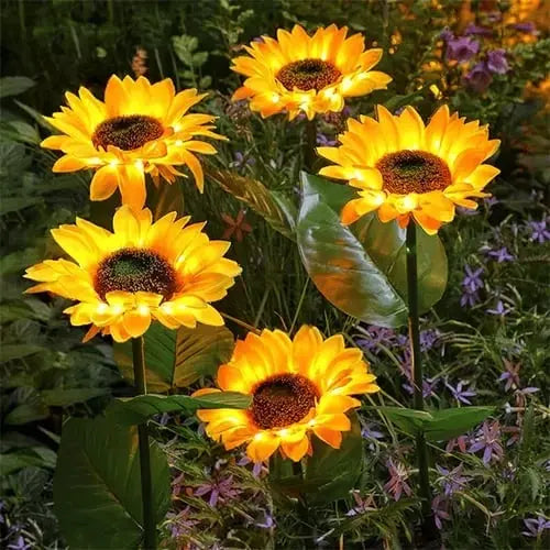 BowLift | Solar-powered sunflower light for the garden