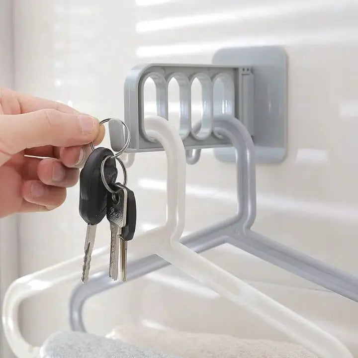 BowLift | Stamping-free Folding Hook – Space-saving Wall Accessory