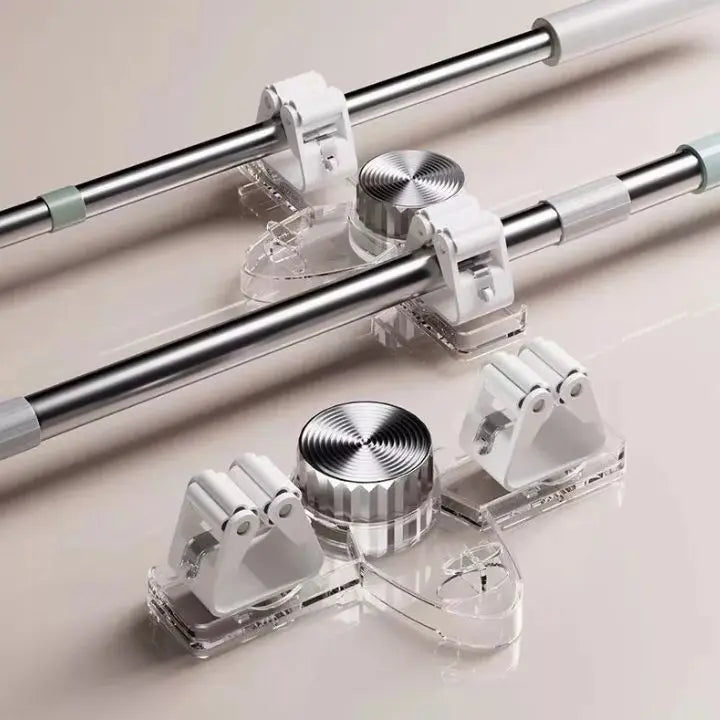 BowLift | Strong broom holder without drilling – Space-saving & safe storage