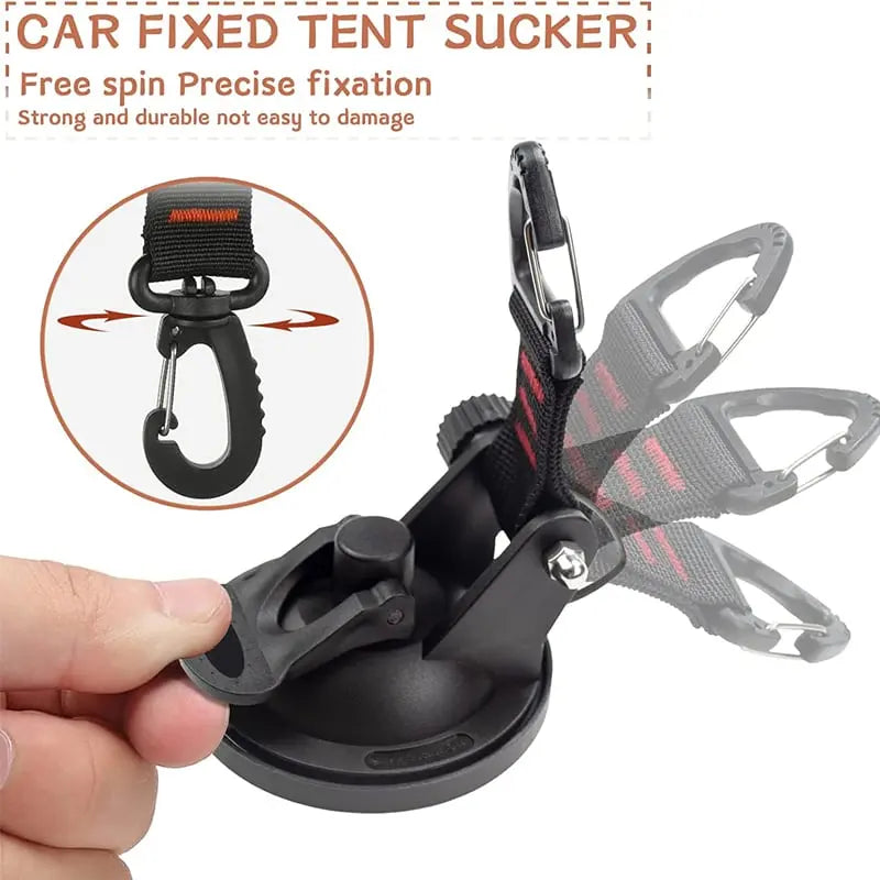 BowLift | Strong suction cup hook for smooth surfaces