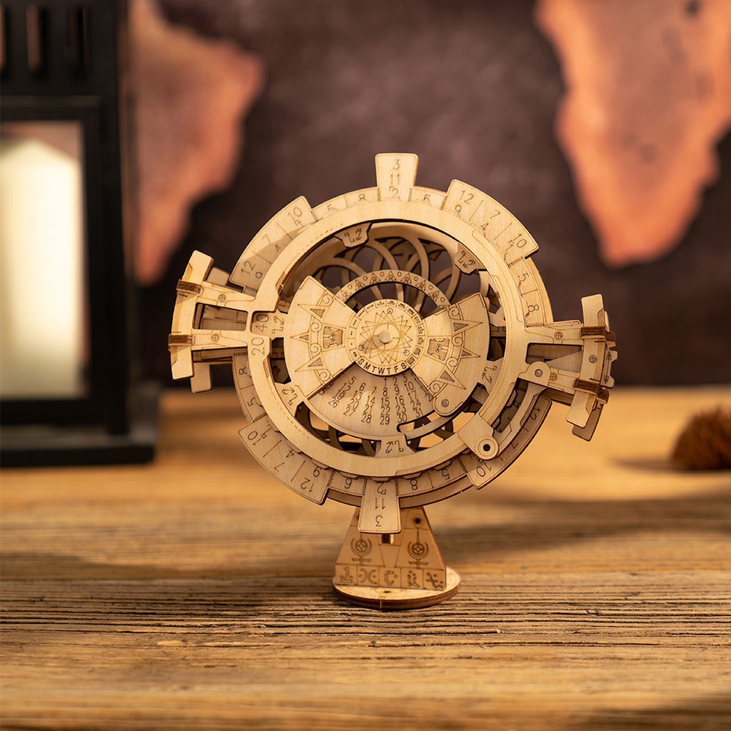 Eternal Calendar Wooden Puzzle Bowlift