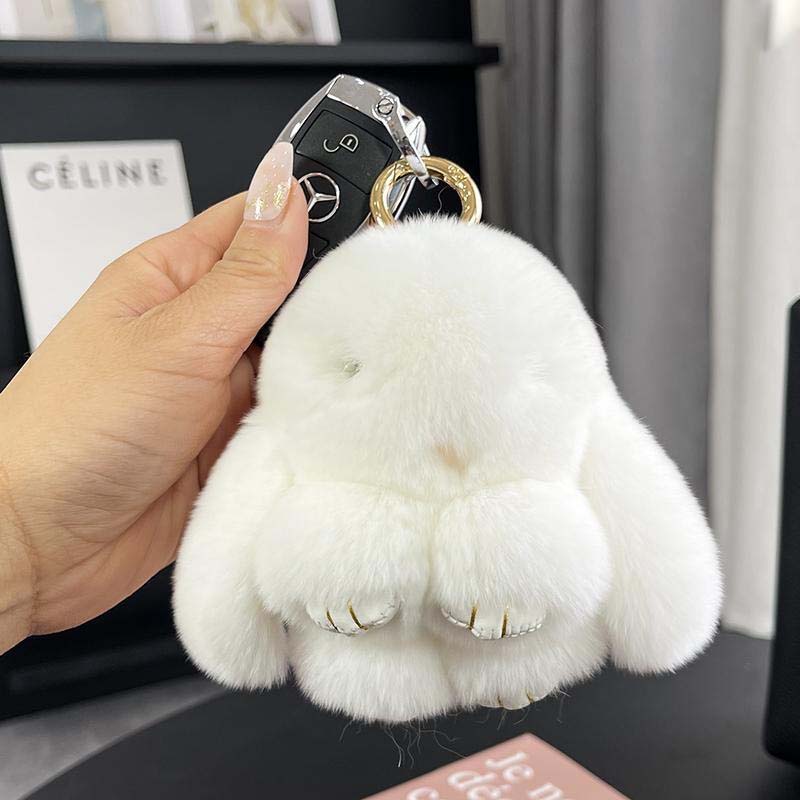 Handmade soft Bunny PomPom Charms (Boxed Edition) | Bowlift