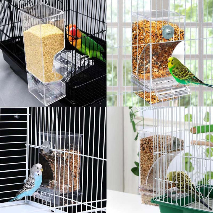 BowLift | Automatic No-Spill Transparent Bird Feeder
