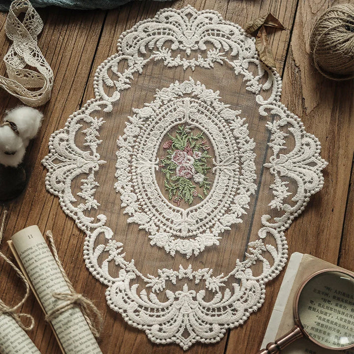 Handmade Crochet Lace Tablecloth Doilies | Bowlift