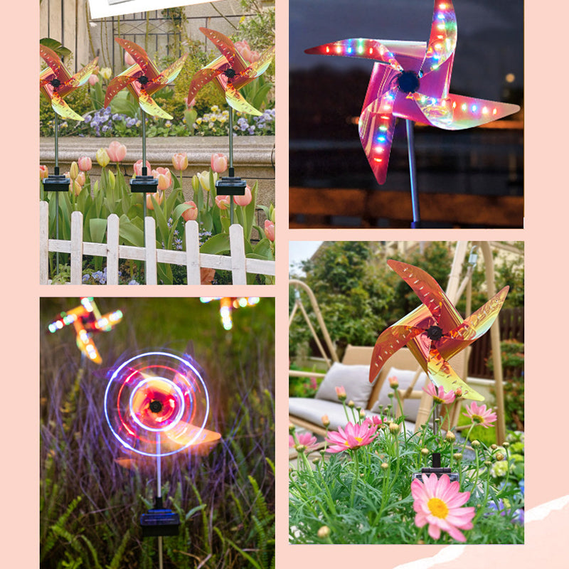 BowLift | Waterproof Solar Garden Windmill Light
