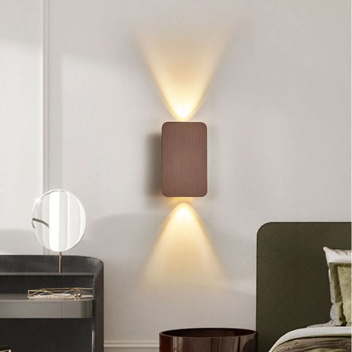BowLift | Nordic Minimalist Aluminum Rectangular LED Wall Sconce