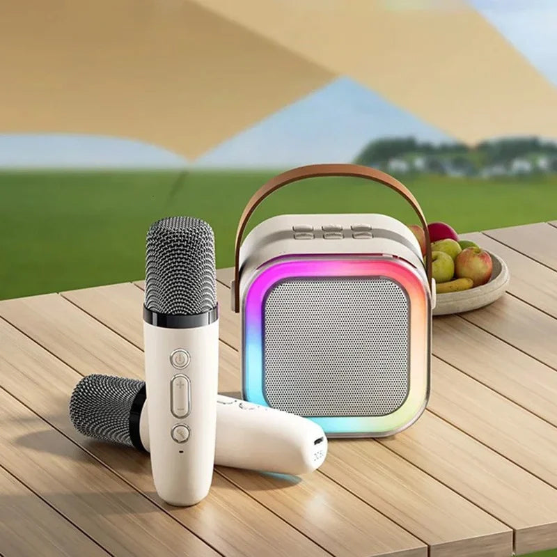 BowLift | Mini Karaoke machine for children with wireless microphones