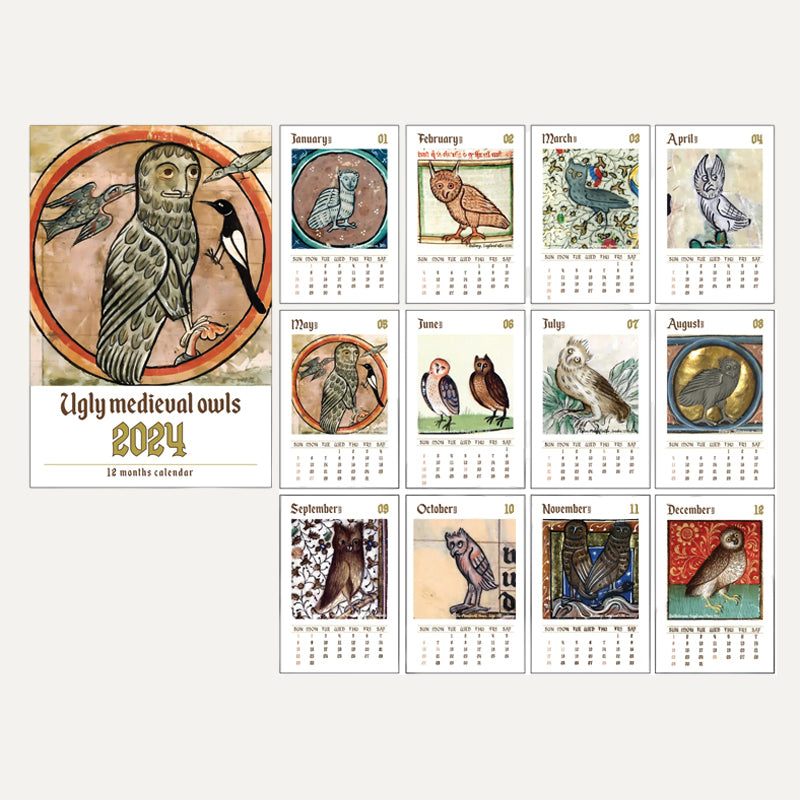 BowLift | Medieval Owl Calendar