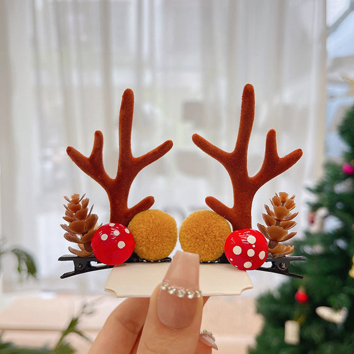 BowLift | Reindeer Antlers Xmas Hair Clip