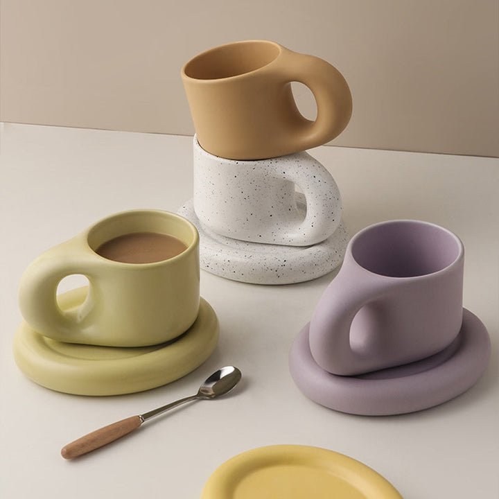 Nordic Minimalist Cute Fat Mug | Bowlift