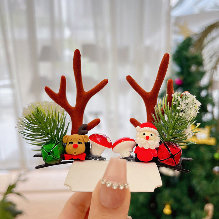 BowLift | Reindeer Antlers Xmas Hair Clip