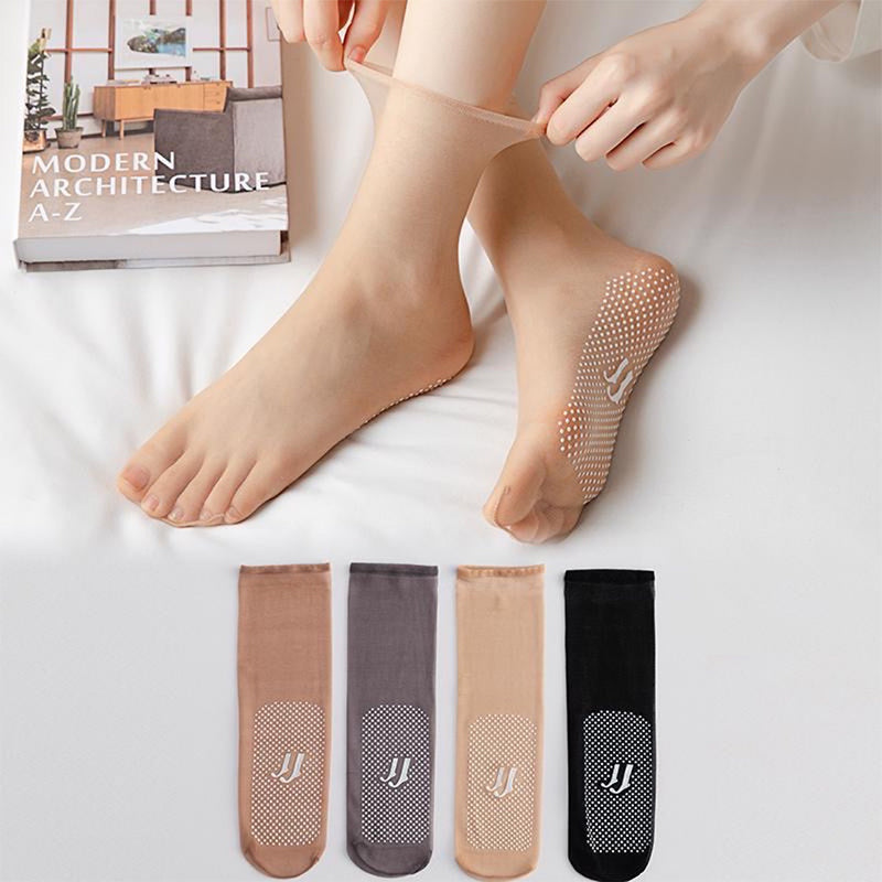 BowLift | Invisible, non-slip crystal silk socks