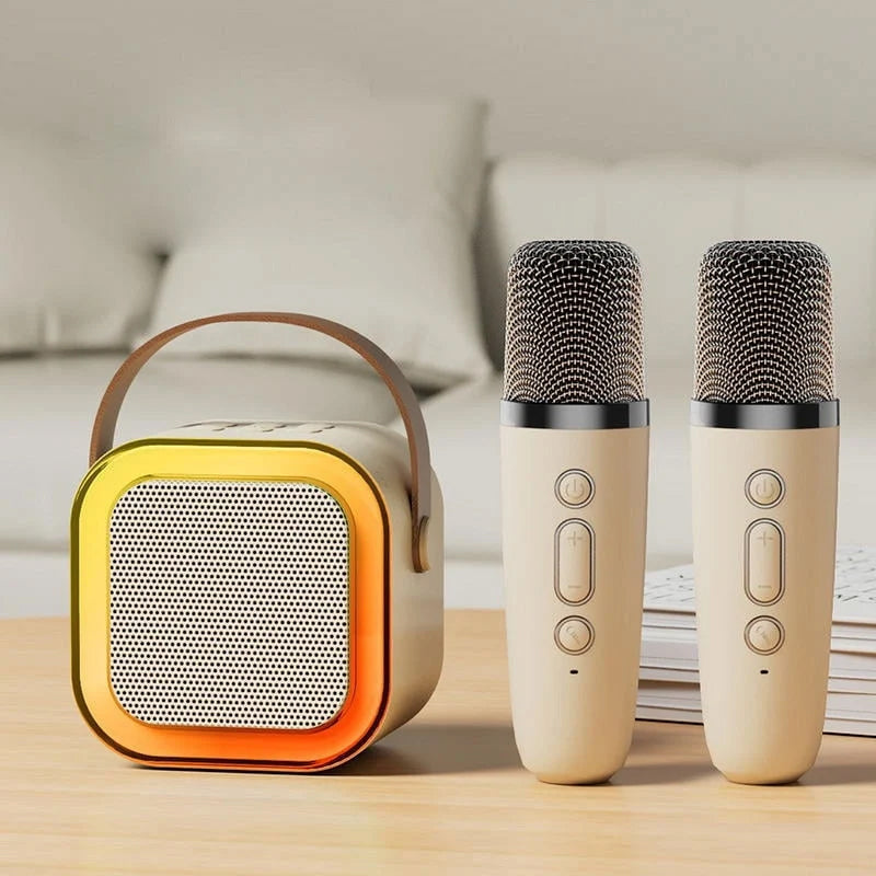 BowLift | Mini Karaoke machine for children with wireless microphones