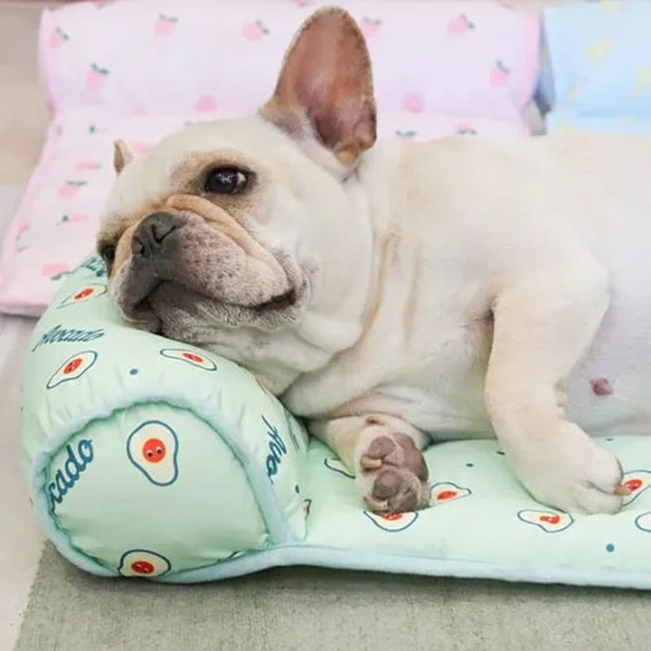 Ice silk cooling mat for pets | Bowlift