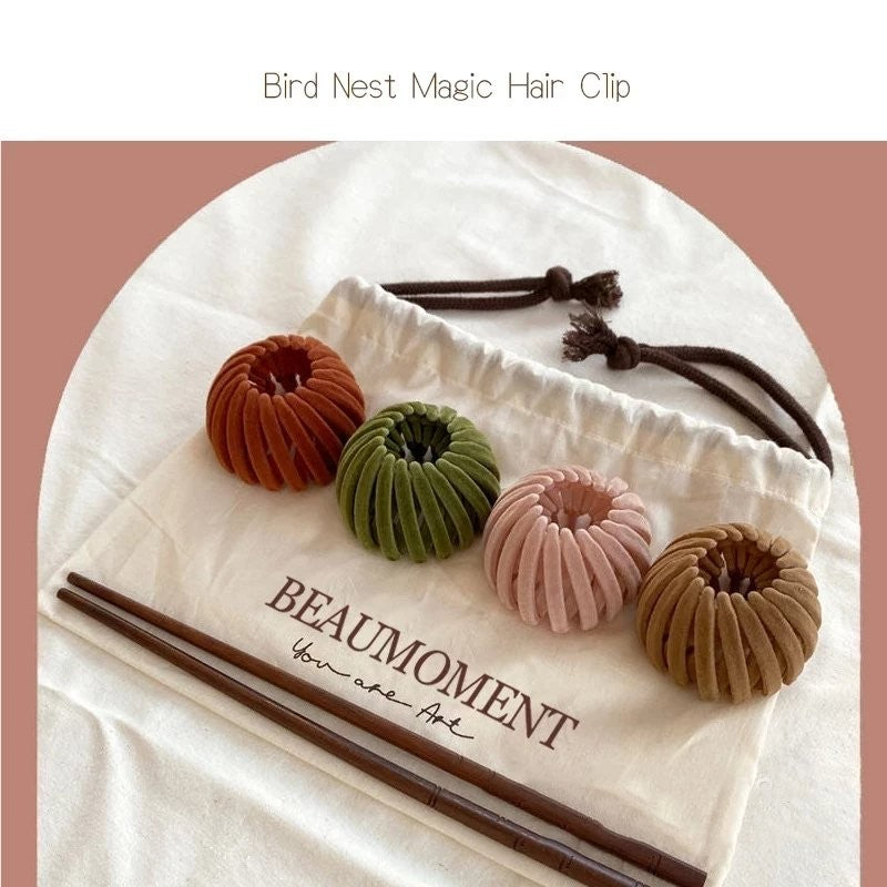 BowLift | Elegantra Hair Clip | Effortless Bun in Seconds | Gentle & Versatile | For All Hair Types