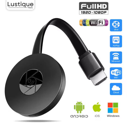 BowLift | Wireless HDMI Display Adapter | MediaLink 1080P WiFi Screen Mirroring for Android, iOS, Windows & Mac