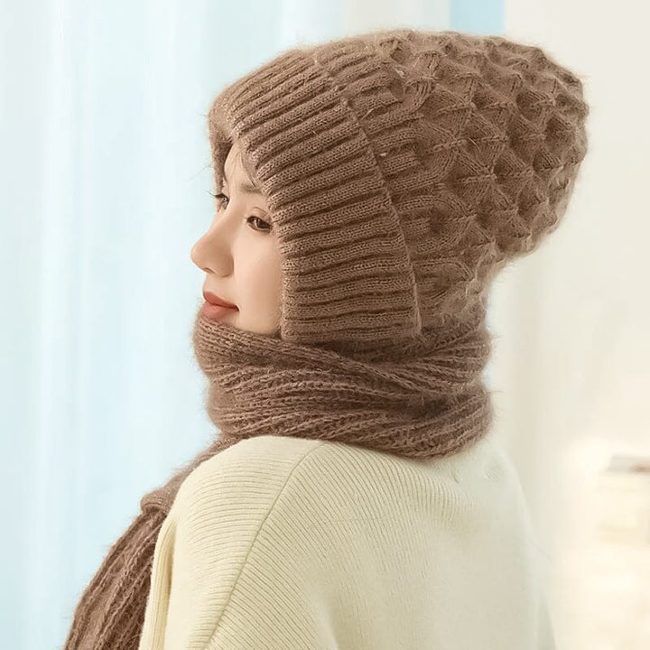 BowLift | Integrated Hearing Protection Windproof Hat Scarf