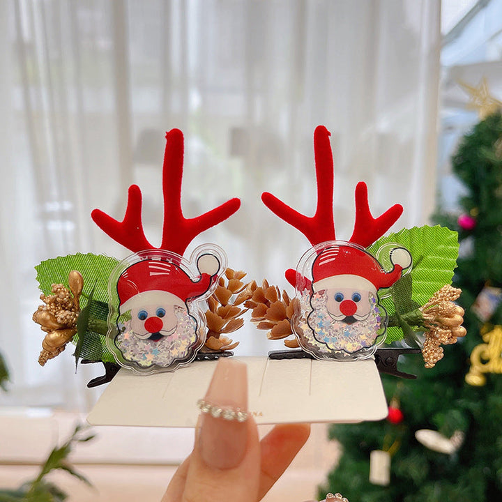 BowLift | Reindeer Antlers Xmas Hair Clip