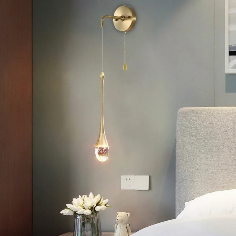 BowLift | Elegant Drop-Shaped Wall Lamp - Luxury for Your Interior