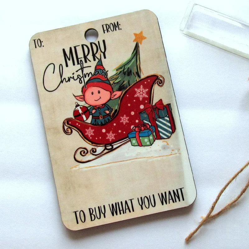 BowLift | Santa Christmas money holder
