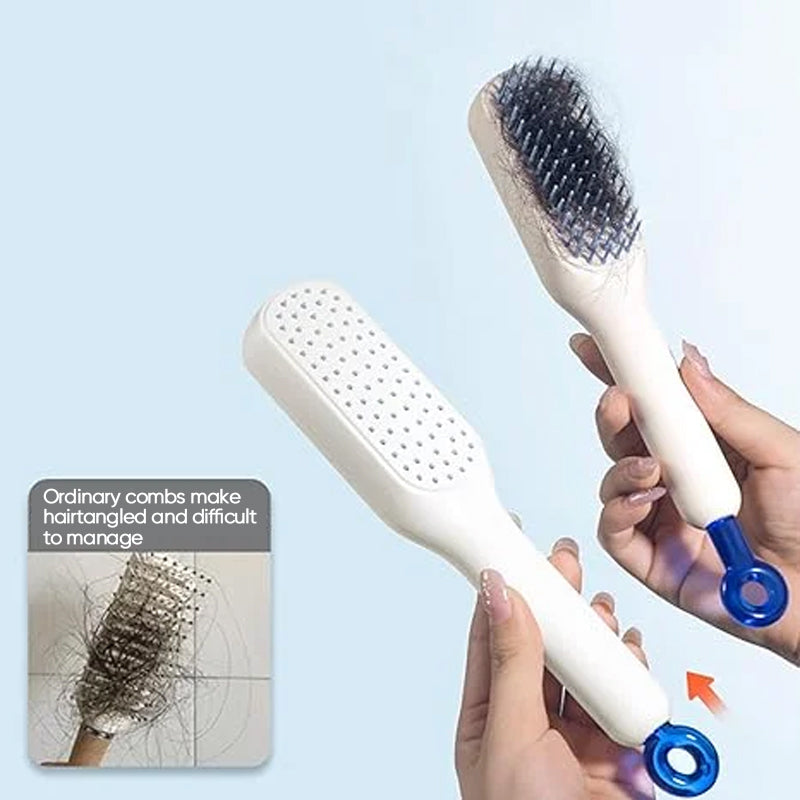 BowLift | Self-Cleaning Antistatic Massage Comb