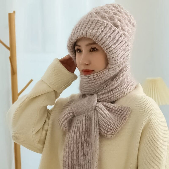 BowLift | Integrated Hearing Protection Windproof Hat Scarf