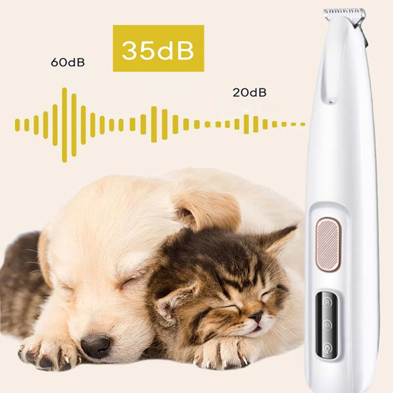 BowLift | Pet Hair Trimmer With Led Light
